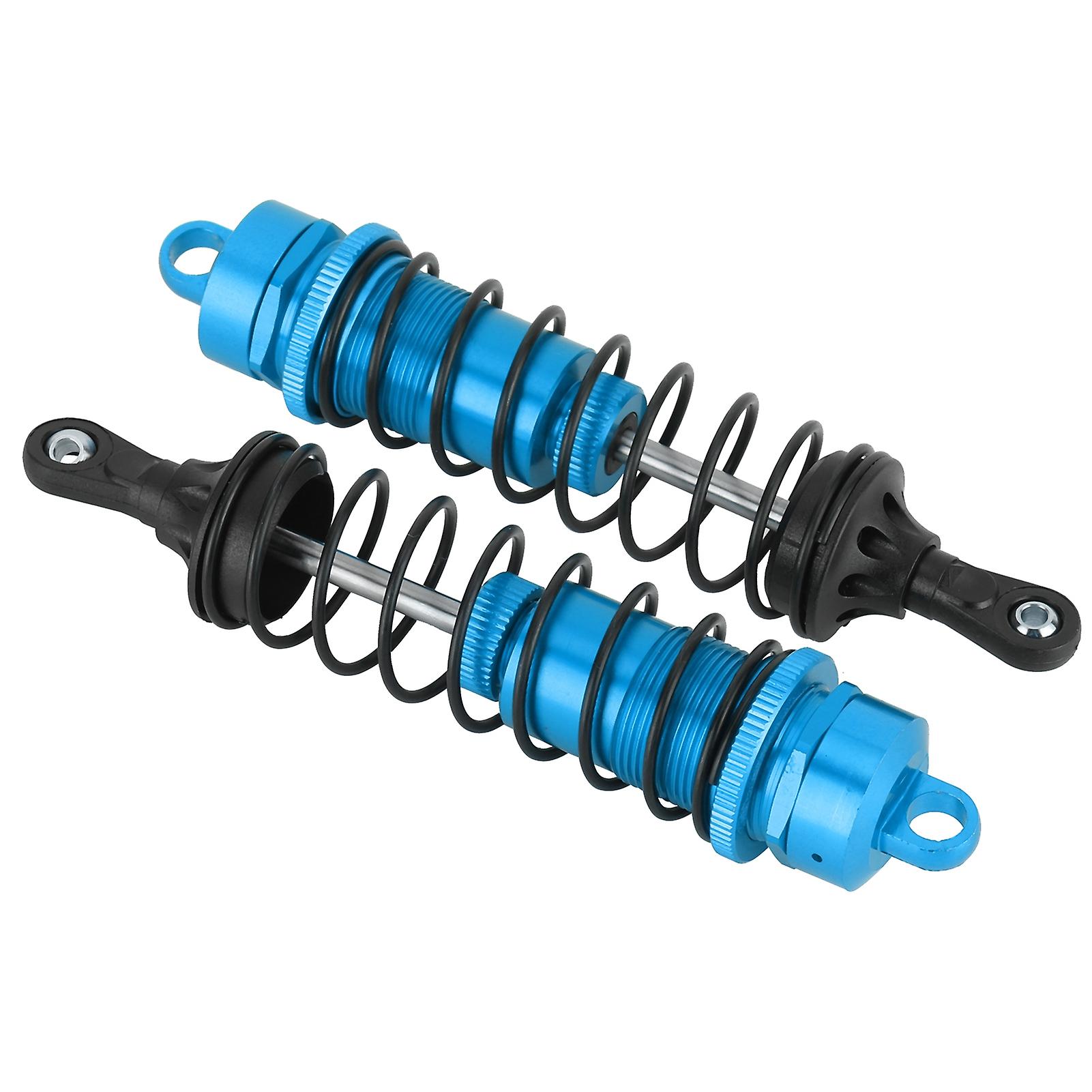 2pcs Aluminum Alloy Front Shock Struts Damper Spare Parts Fit For Outcast 1/10 Rc Modelblue