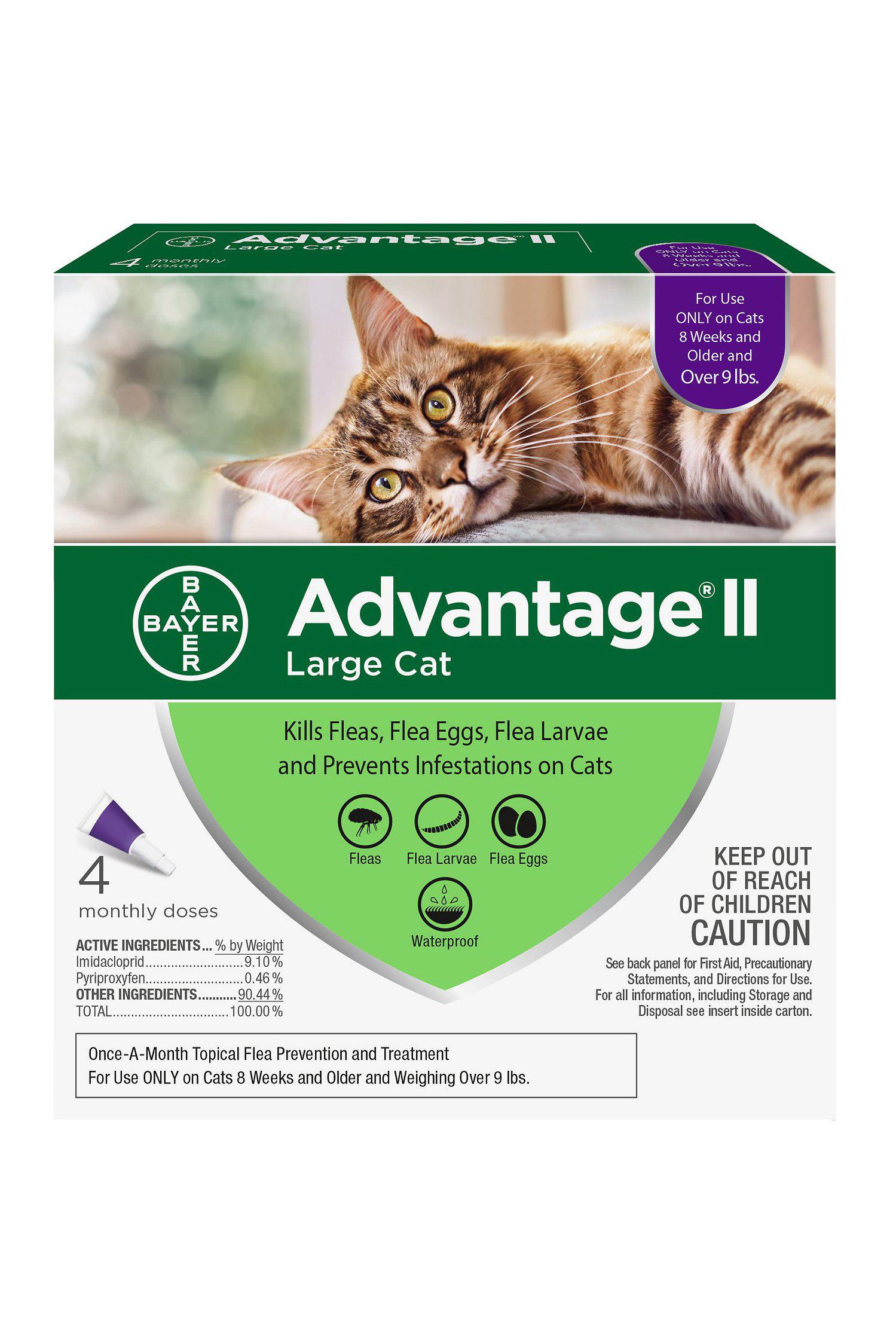 Advantage II Flea and Tick Prevention for Cats