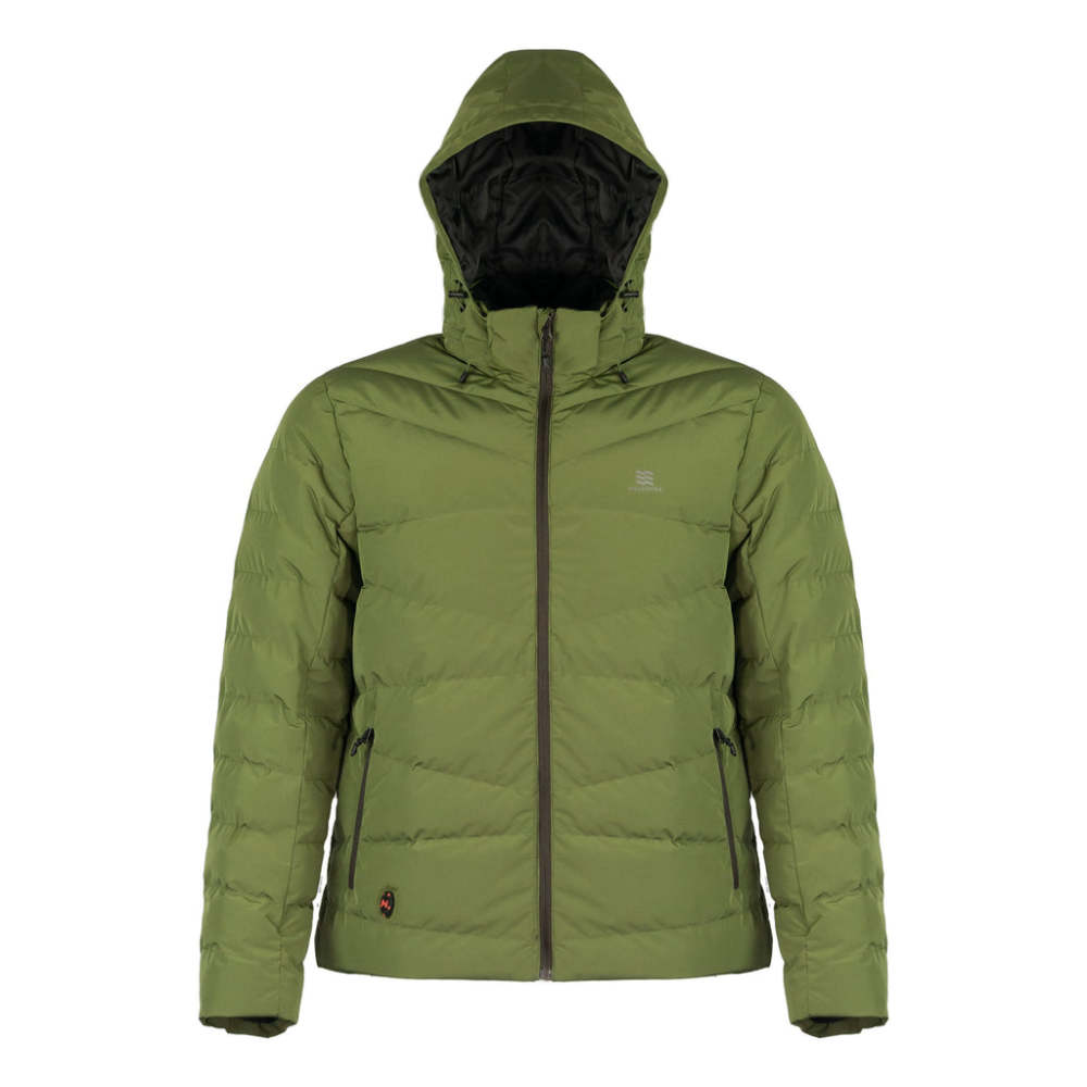 Mobile Warming 7.4V Crest Heated Jacket Mens Green 2X ;