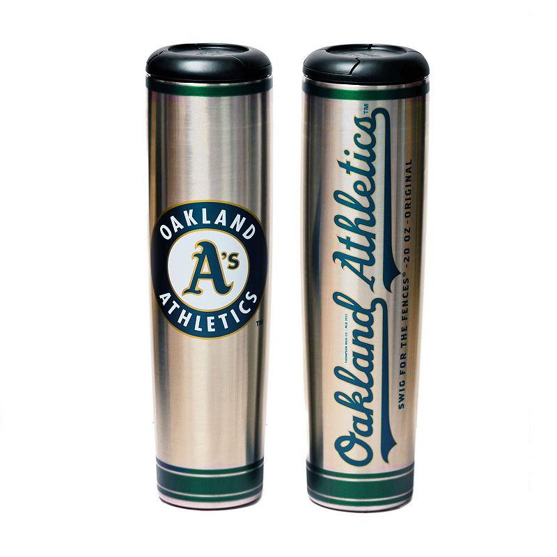 Oakland Athletics 20 oz. Metal Bat Tumbler