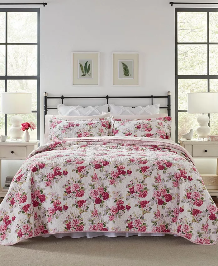 Laura Ashley Lidia Quilt Set， Twin