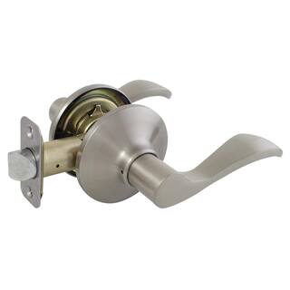 Defiant Naples Satin Nickel Hall and Closet Passage Door Handle LYEX203B