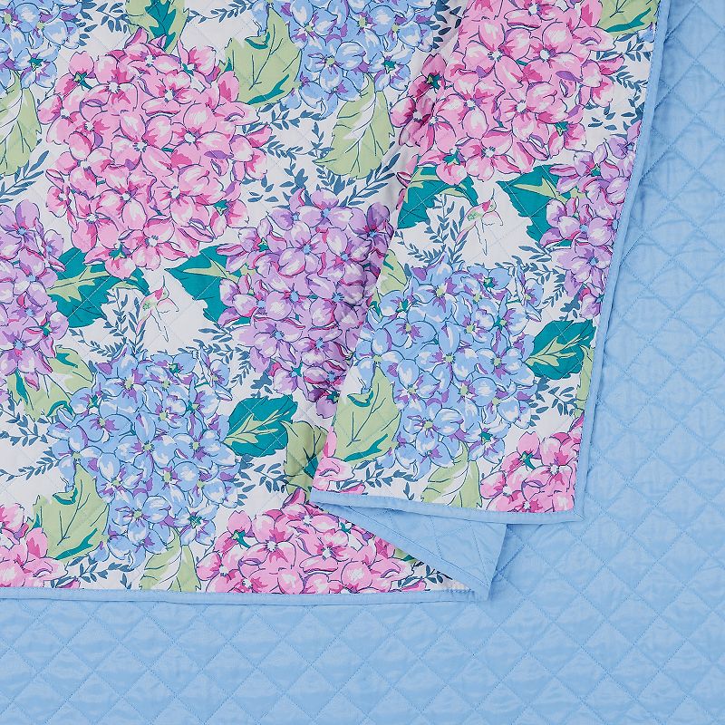 Vera Bradley Happy Hydrangea Quilt and Shams Set