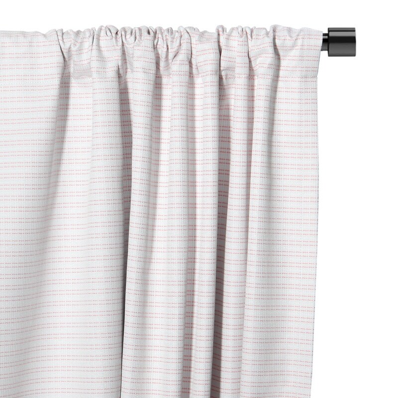 Dani Striped Thermal Insulated Blackout Curtain  1 Panel
