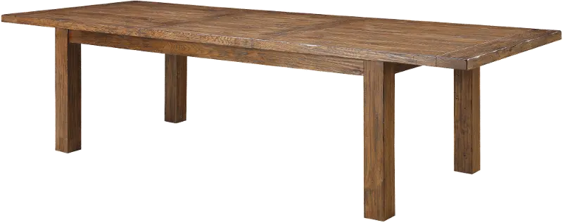 Chambers Creek Rustic Brown Dining Room Table