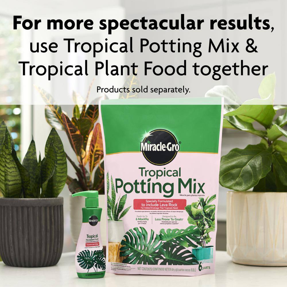 Miracle-Gro 6 Qt. Tropical Potting Mix 71276430