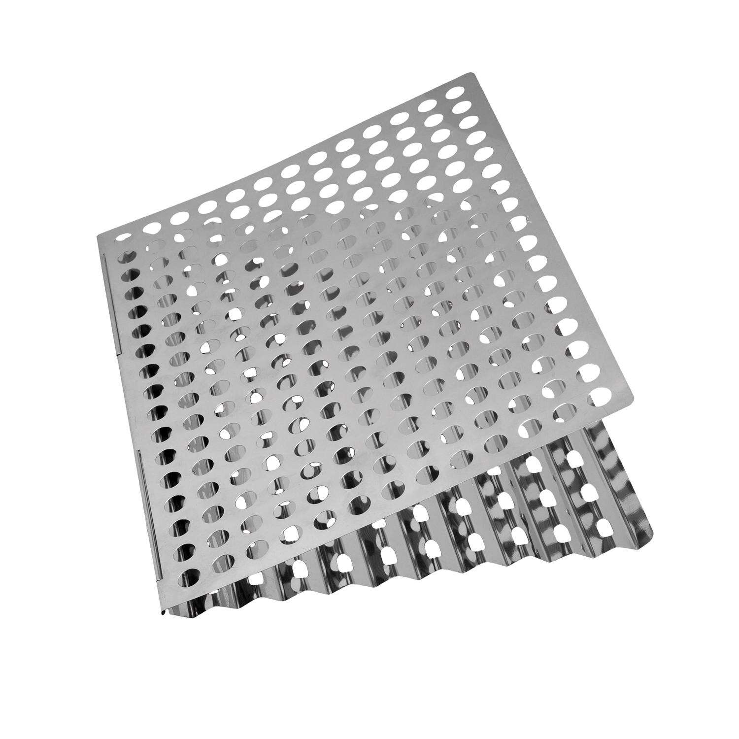 Grill Mark Stainless Steel Grilling Mesh Sheet 18 in. L X 12 in. W 1 pk