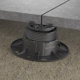 Eurotec Deck Support Plastic Adjustable Pedestal SL (Self leveling - Head) PRO M (10-PiecesPackage) INC946071-SL