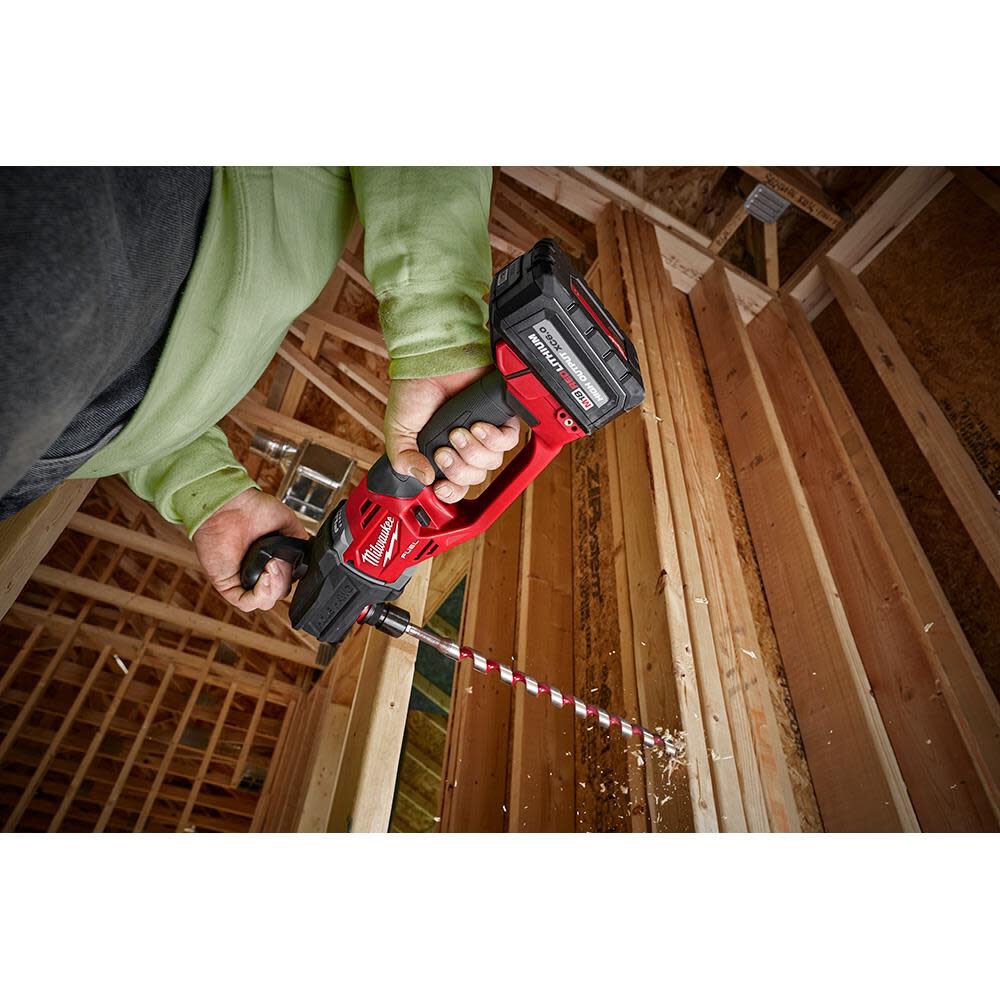 Milwaukee M18 FUEL Hole Hawg Right Angle Drill with QUIK-LOK 2808-20 from Milwaukee