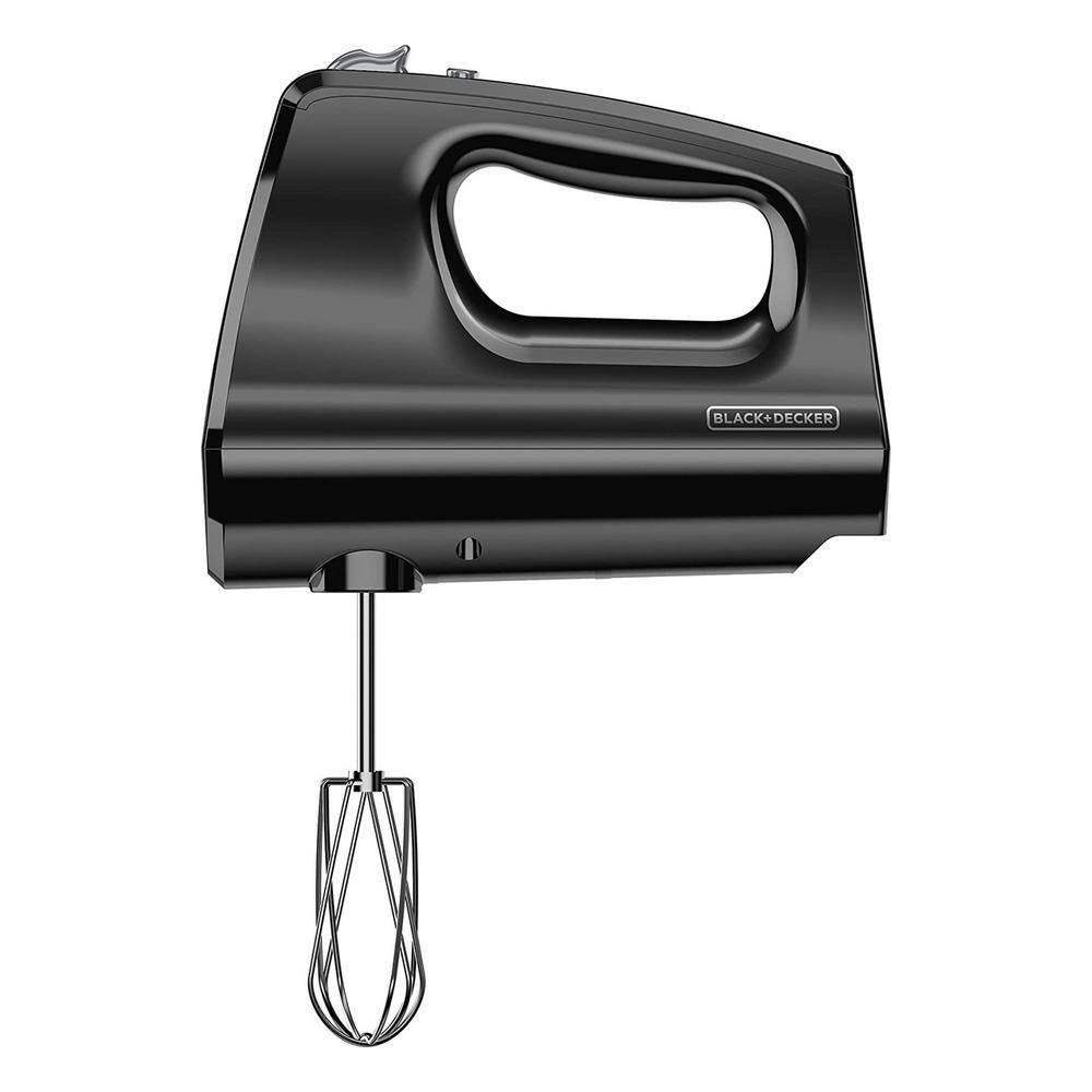 BLACK+DECKER 5-Speed Hand Mixer in Black 985119582M