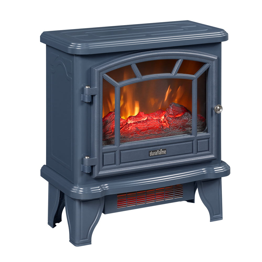 Duraflame® Infrared Quartz Electric Fireplace Stove Heater, Blue