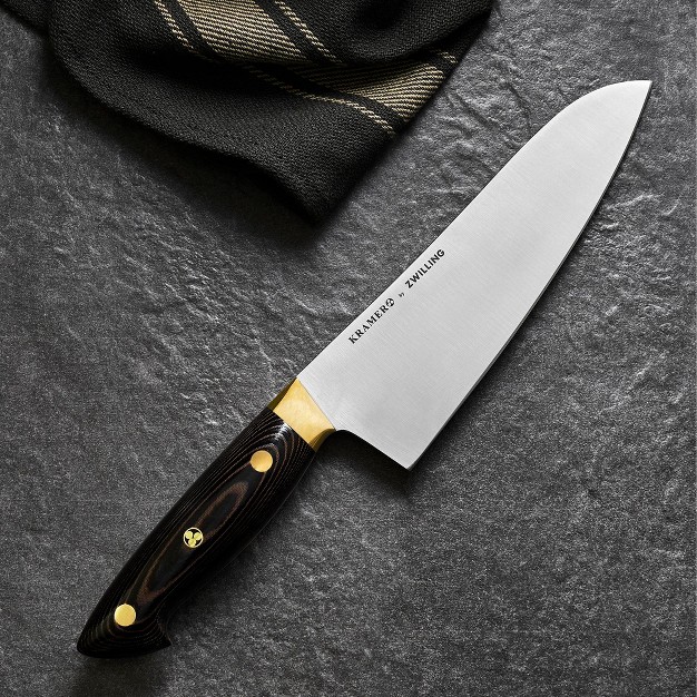 Kramer By Zwilling Euroline Carbon Collection 2 0 7 inch Santoku Knife