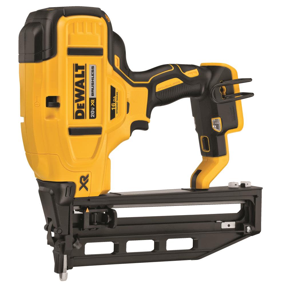 20V MAX* XR 16 GA Cordless Straight Finish Nailer Kit ;