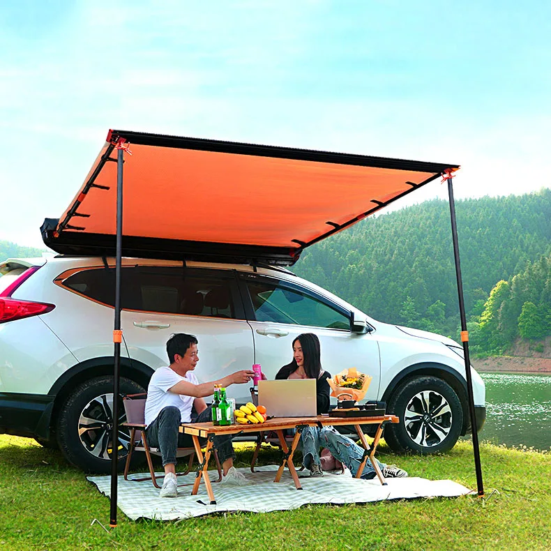 Wholesale Offroad Canopy Waterproof UV50+ Sunshade Rooftop Tent 4x4 4wd Car Side Awning Camping Tent