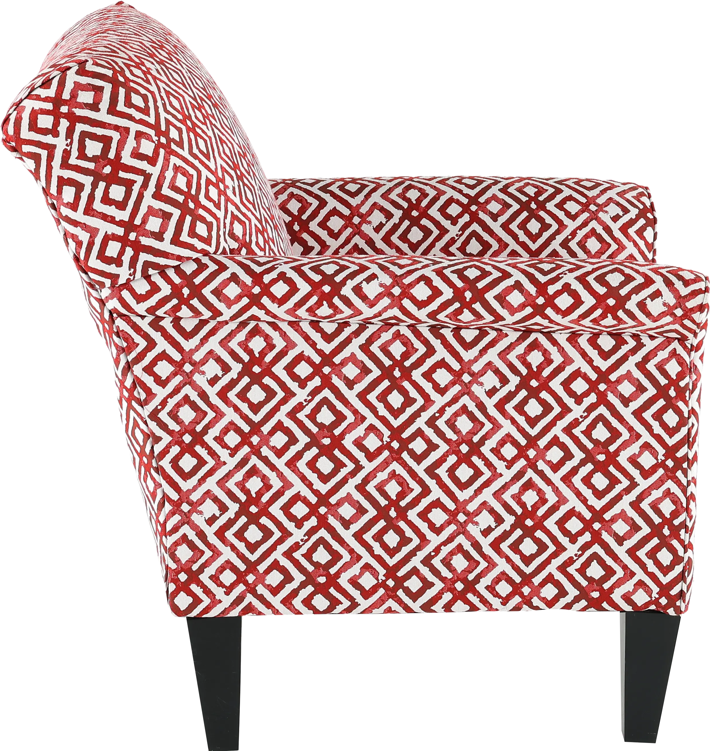 Naomi Red Accent Chair