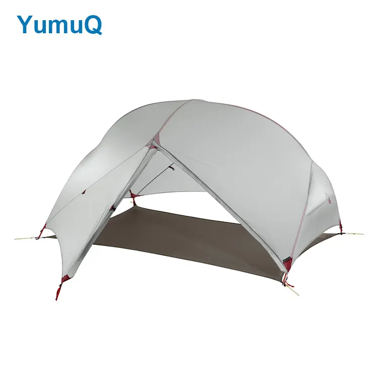 YumuQ 2 People Man Ultralight Lightweight Backpacking Ultralight Hiking Small Tent Cheap Factory Price  Season