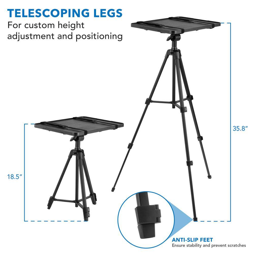 mount-it! 100 in. Projector Tripod Stand Maximum Screen Size MI-611