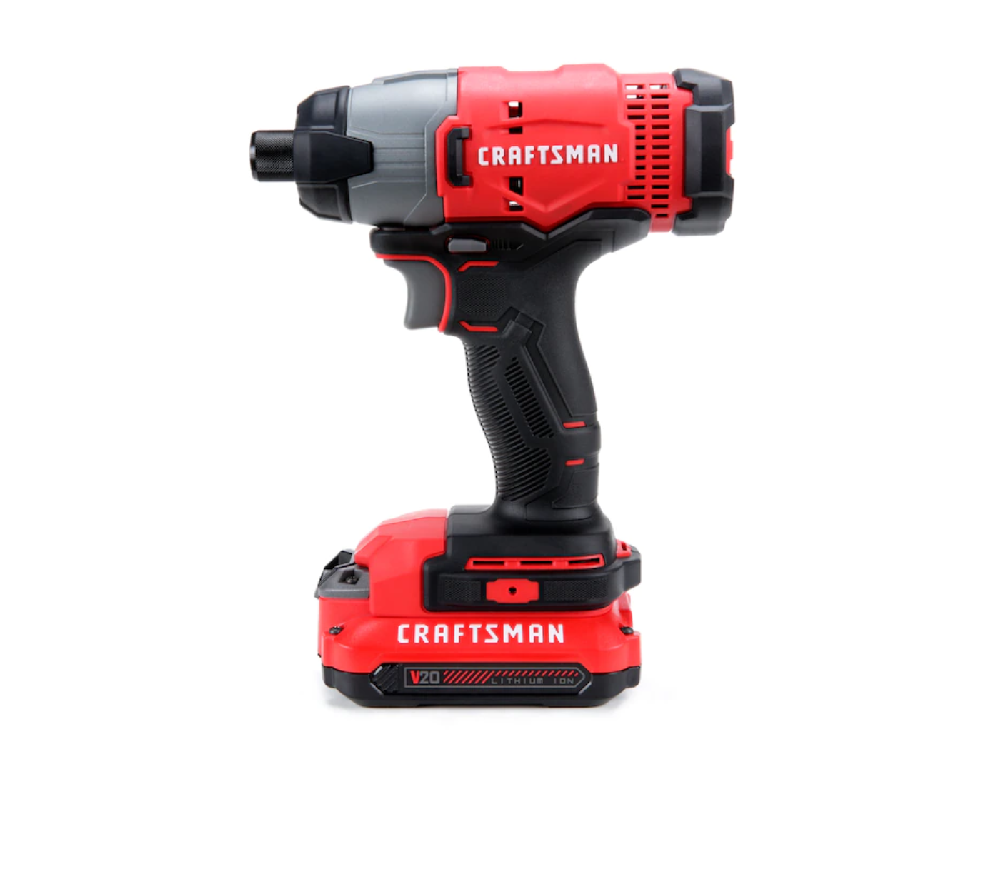 CRAFTSMAN CMCK200C2 V20 2-Tool 20-Volt Max Power Tool Combo Kit with Soft Case (2-Batteries Included and Charger Included)