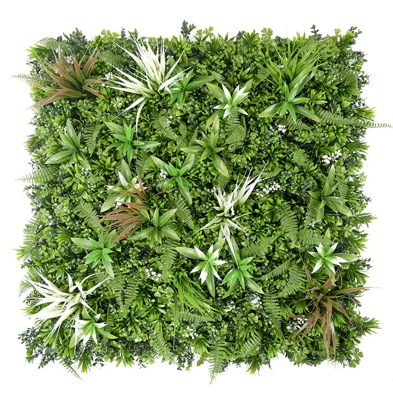 artificial plant wall  outdoor grass wall green grass background wall uv protection flame retardant anti UV