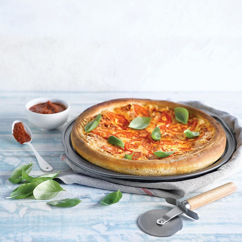 Baker's Secret Non-stick Pizza Pan 0.8x15.3x16.6 Classic Line Carbon Steel