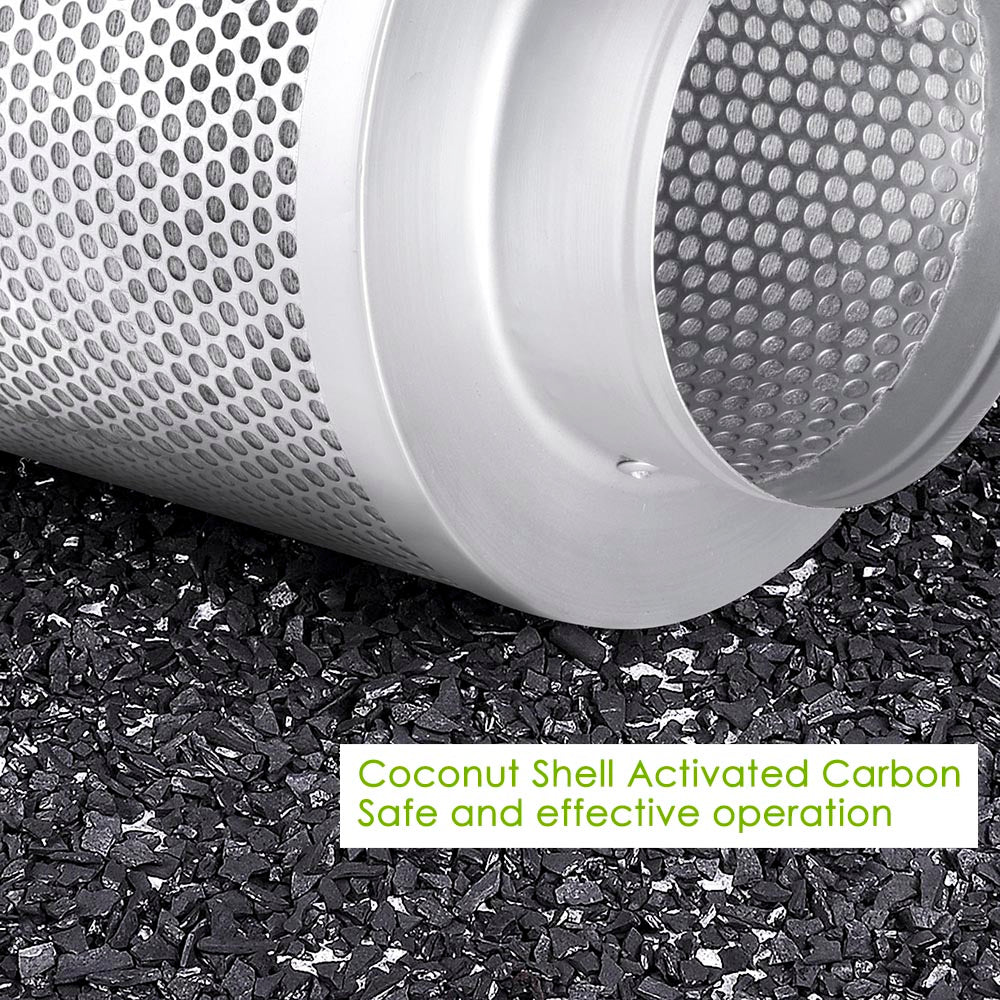 Yescom Coconut Activated Charcoal Carbon Filter Purifier 6