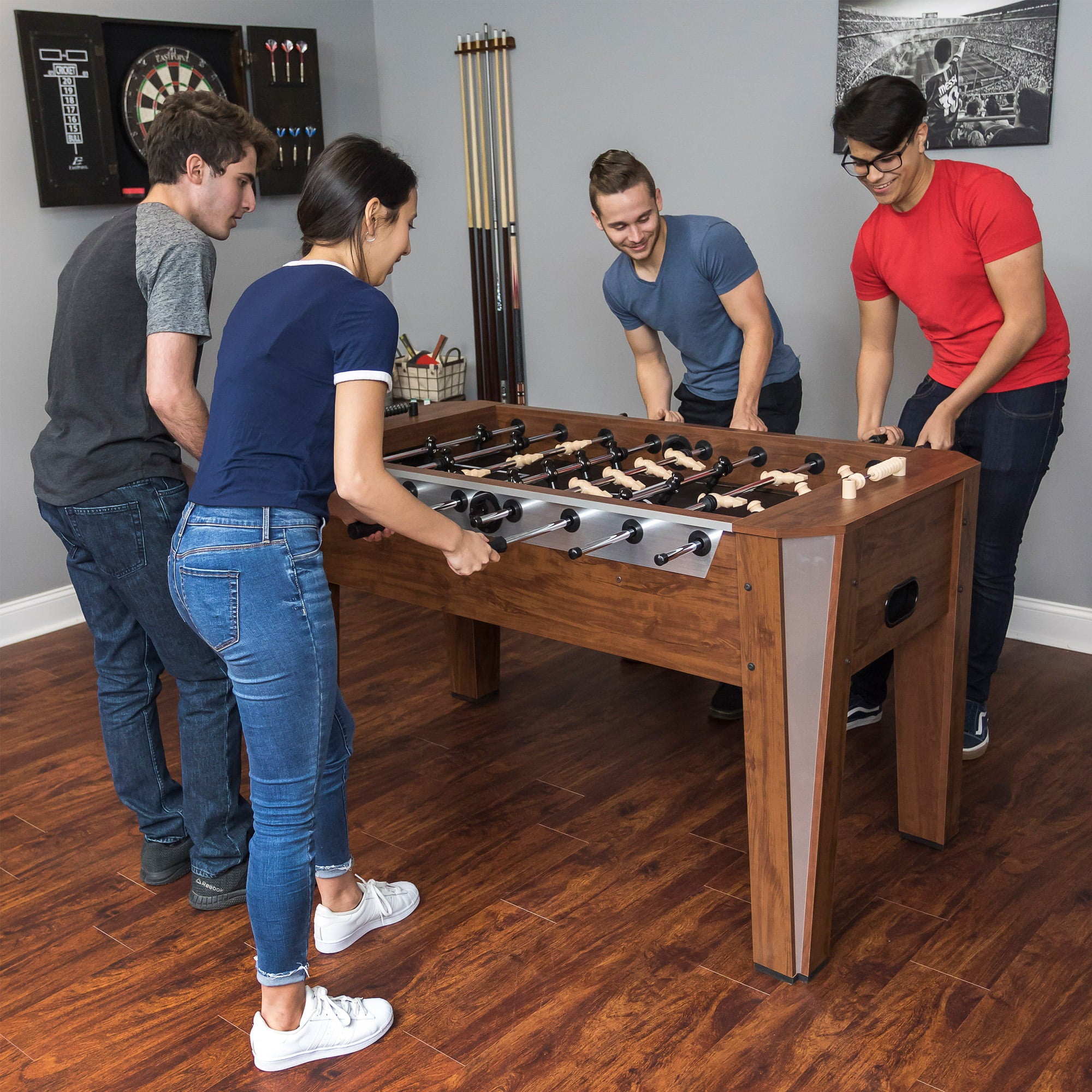 Classic Sport Liverpool 60" Foosball Table, Brown