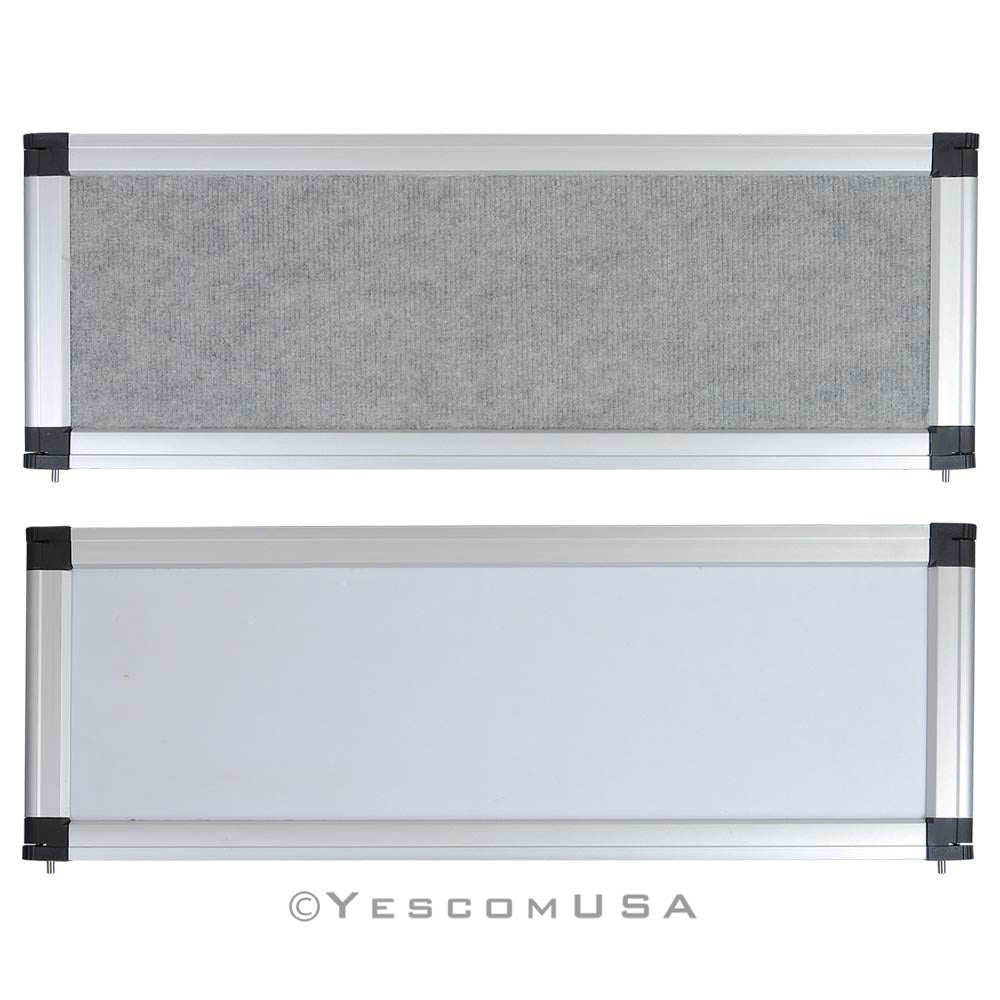 Yescom Trade Show Display Folding Board Header Gray