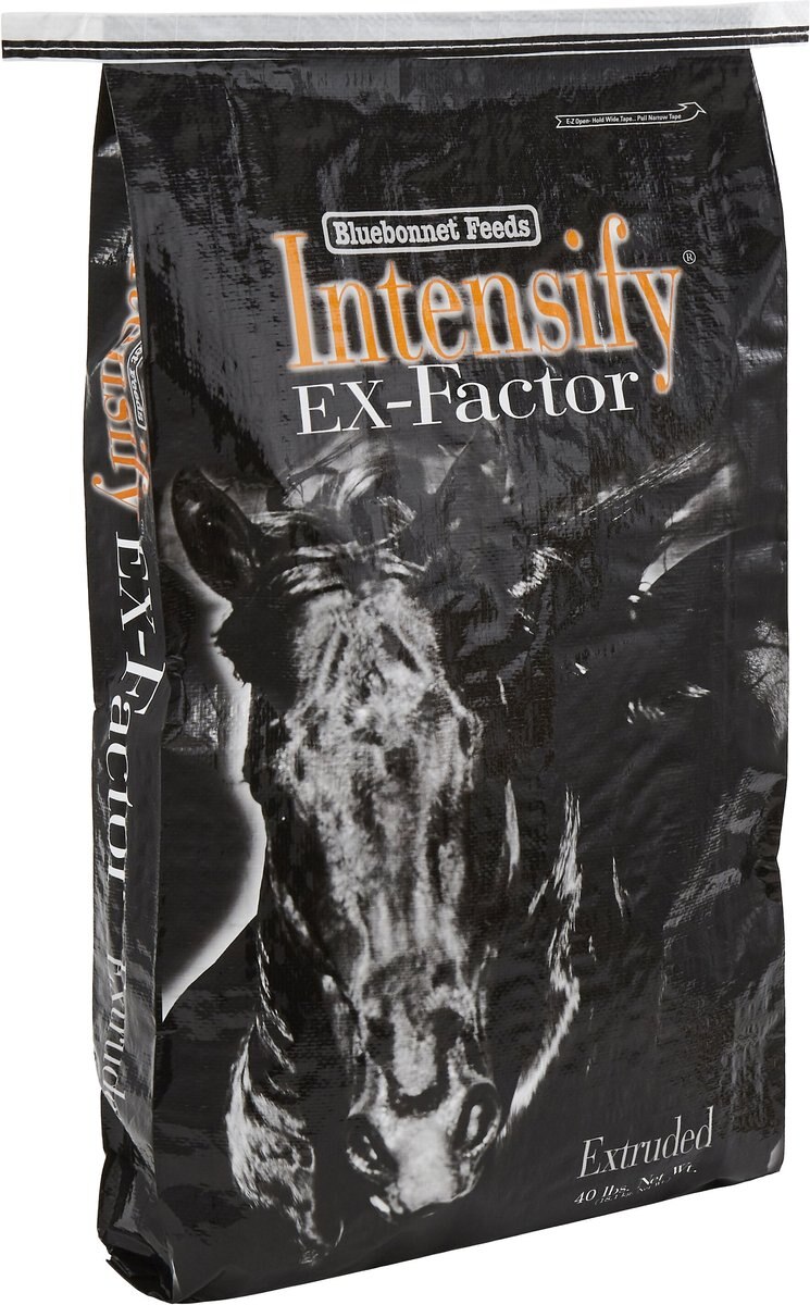 Bluebonnet Feeds Intensify Ex-Factor Low Sugar， Low Starch Horse Feed