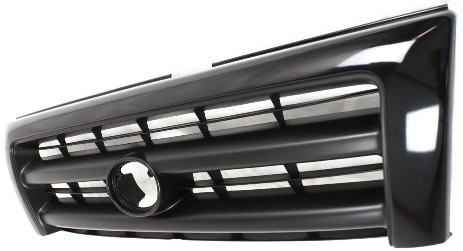 Grille Assembly Compatible With 1998-2000 Toyota Tacoma Painted Black Shell and Insert