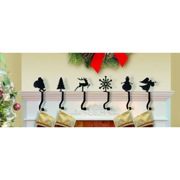 Village Wrought Iron MH A 55 Reindeer   Mantel Hoo...