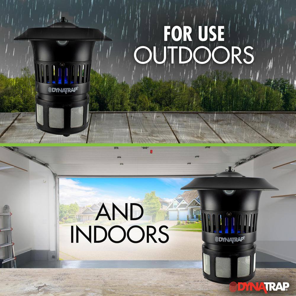 Dynatrap Indoor and Outdoor UV 12-Acre Insect and Mosquito Electronic Trap with Optional Wall Mount DT1100