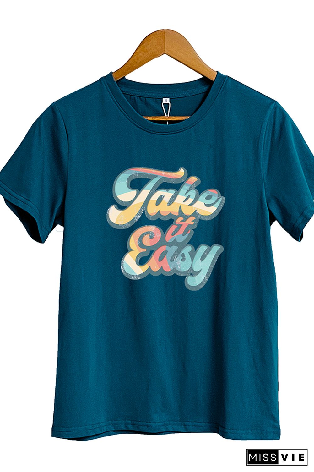 Take It Easy Graphic T-Shirt Wholesale