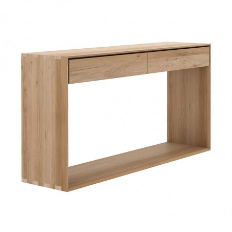 Console 160X40X85 cm en chêne Nordic Ethnicraft - Mobilier intérieur - Mobilier - GRIIN