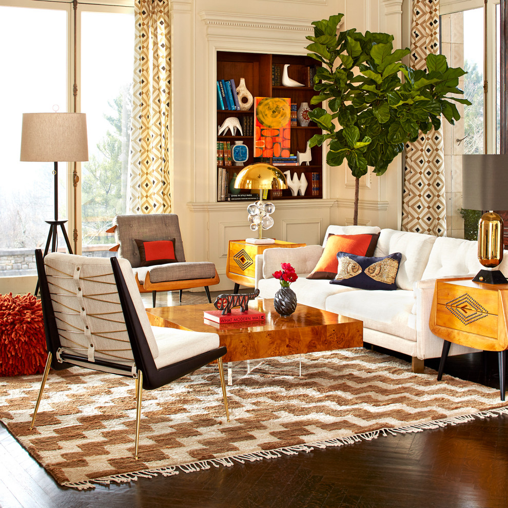 Bond Cocktail Table   Contemporary   Coffee Tables   by Jonathan Adler  Houzz