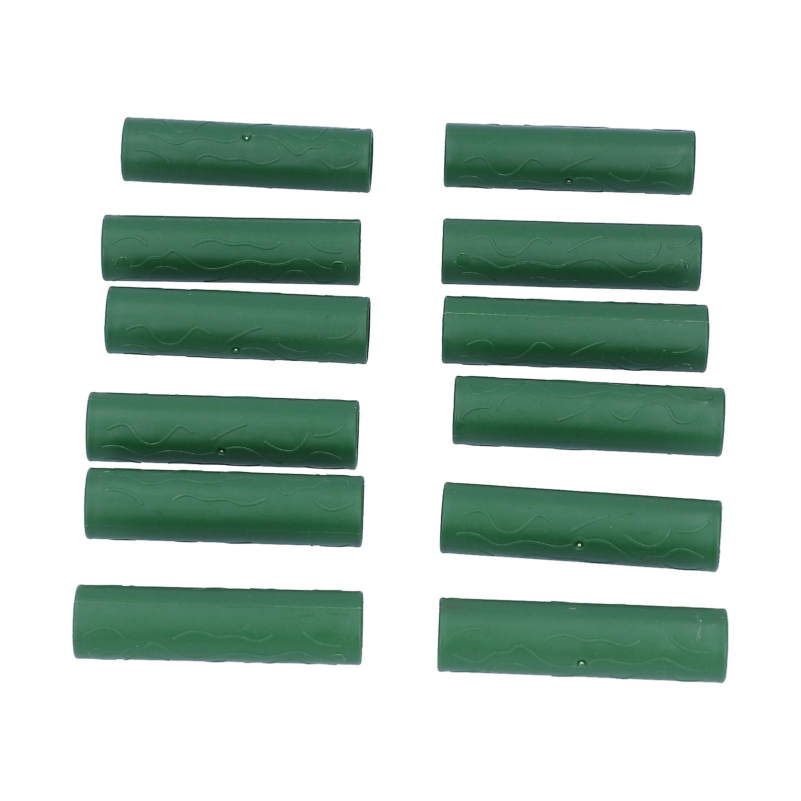12pcs Garden Stake Connecting Pipe Vines Climbing Plant Support Stakes Connectors16mm Inner Diameter