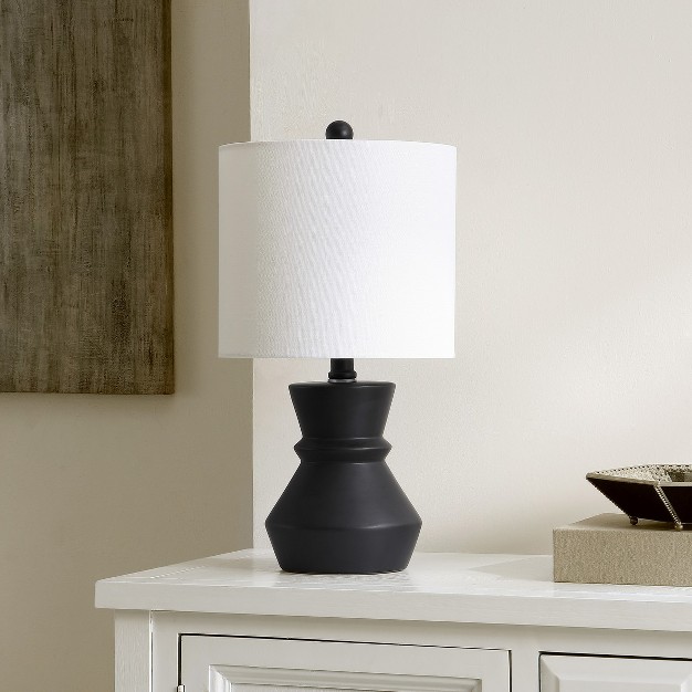 Roslyn 17 5 Inch Table Lamp Black Safavieh