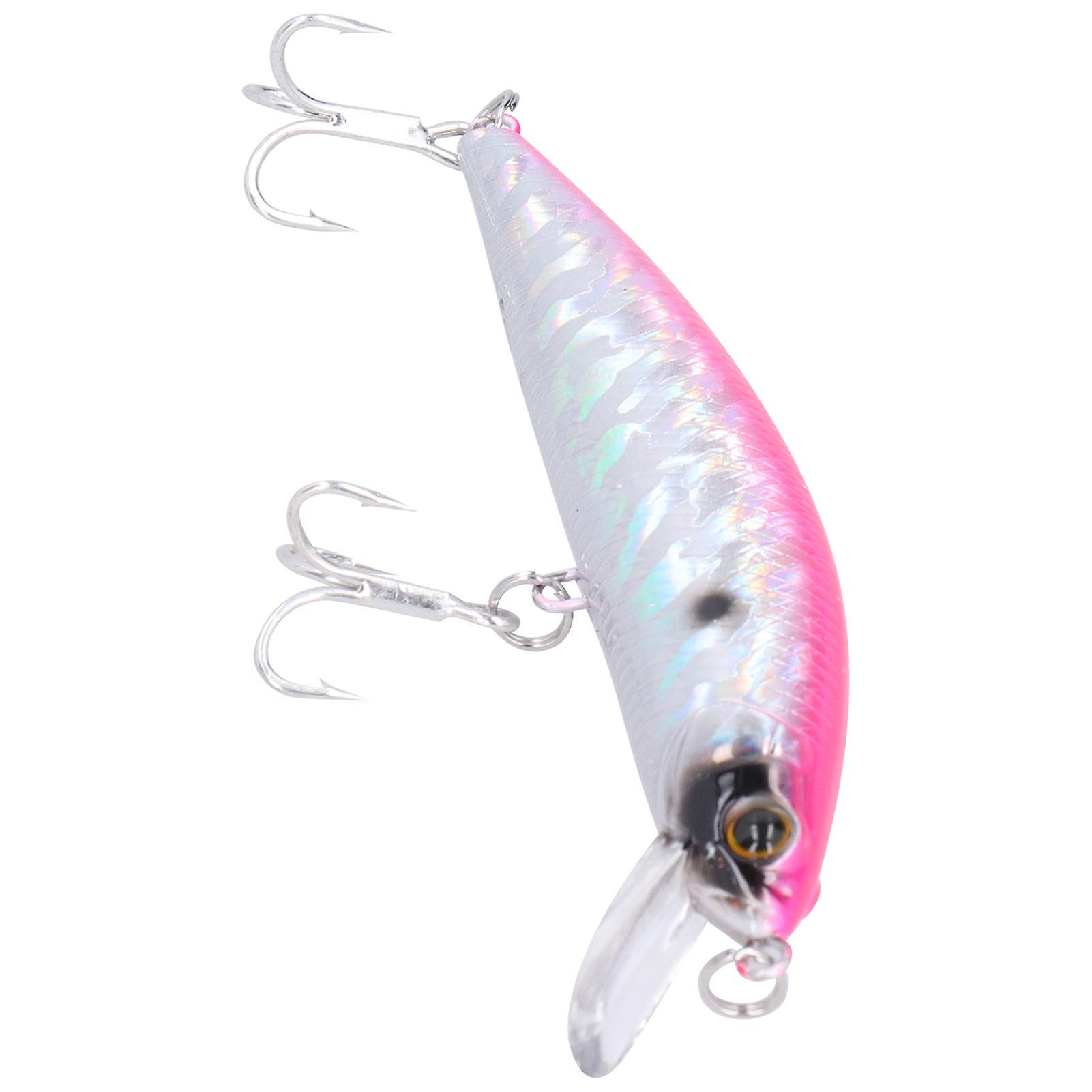 1pcs  Deepsea Fishing Lure With Treble Hook 40g Artificial Simulation Bait Accessorypink