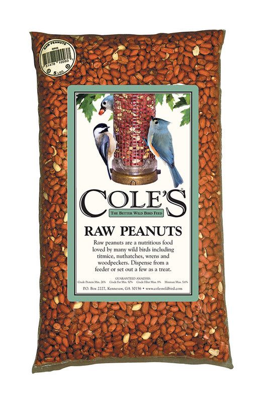 RAW PEANUT BIRD FOOD 5LB