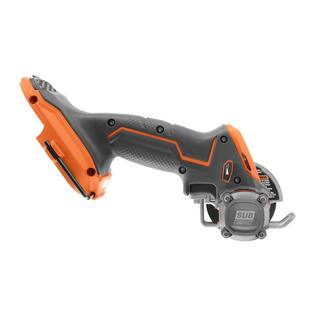 RIDGID 18V SubCompact Brushless Cordless 3 in. Multi-Material Saw (Tool Only) with (3) Cutting Wheels R87547B