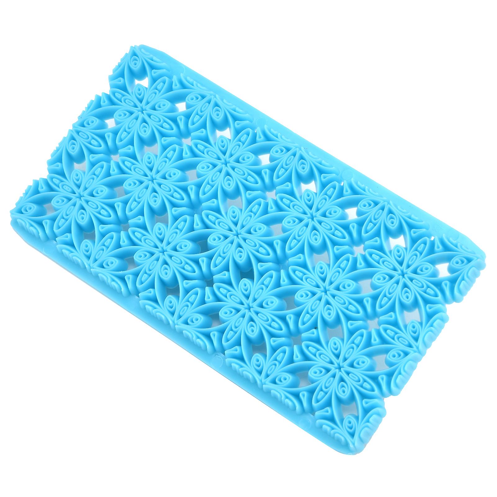 Plastic Embossing Mold DIY Fondant Cake Cutter Mold Baking Tool for Bakery Kitchen HomeType 1