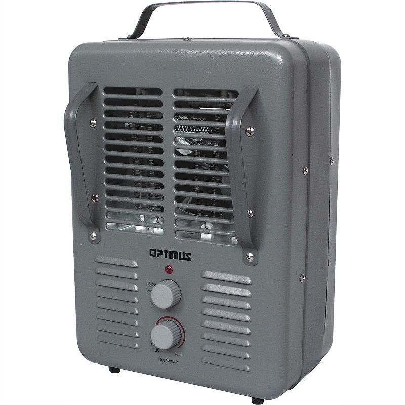 Optimus Portable Utility Heater with Thermostat-Full Size