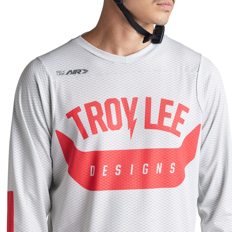 Troy Lee Designs Skyline Air Long Sleeve MTB Jersey - Air Core - Cement