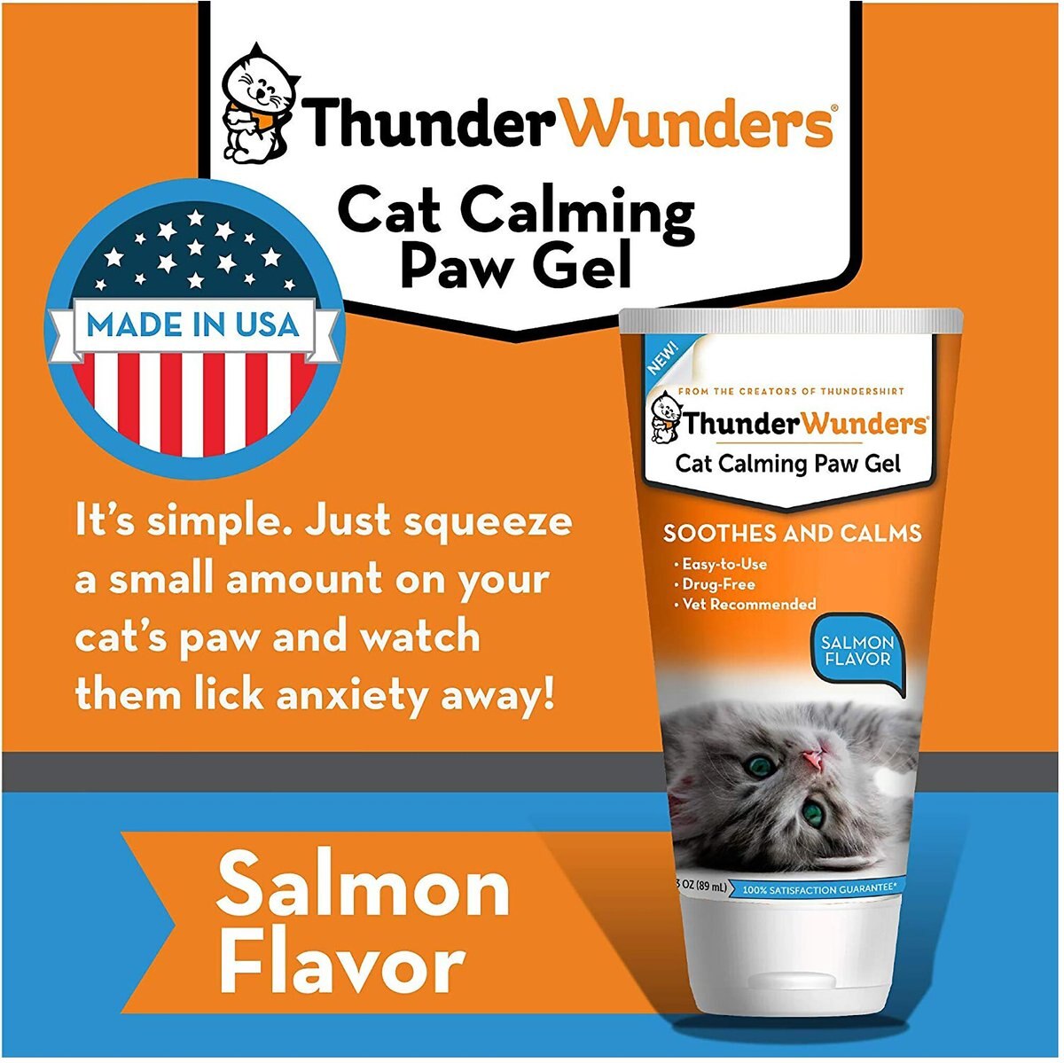 ThunderWunders Calming Cat Paw Gel