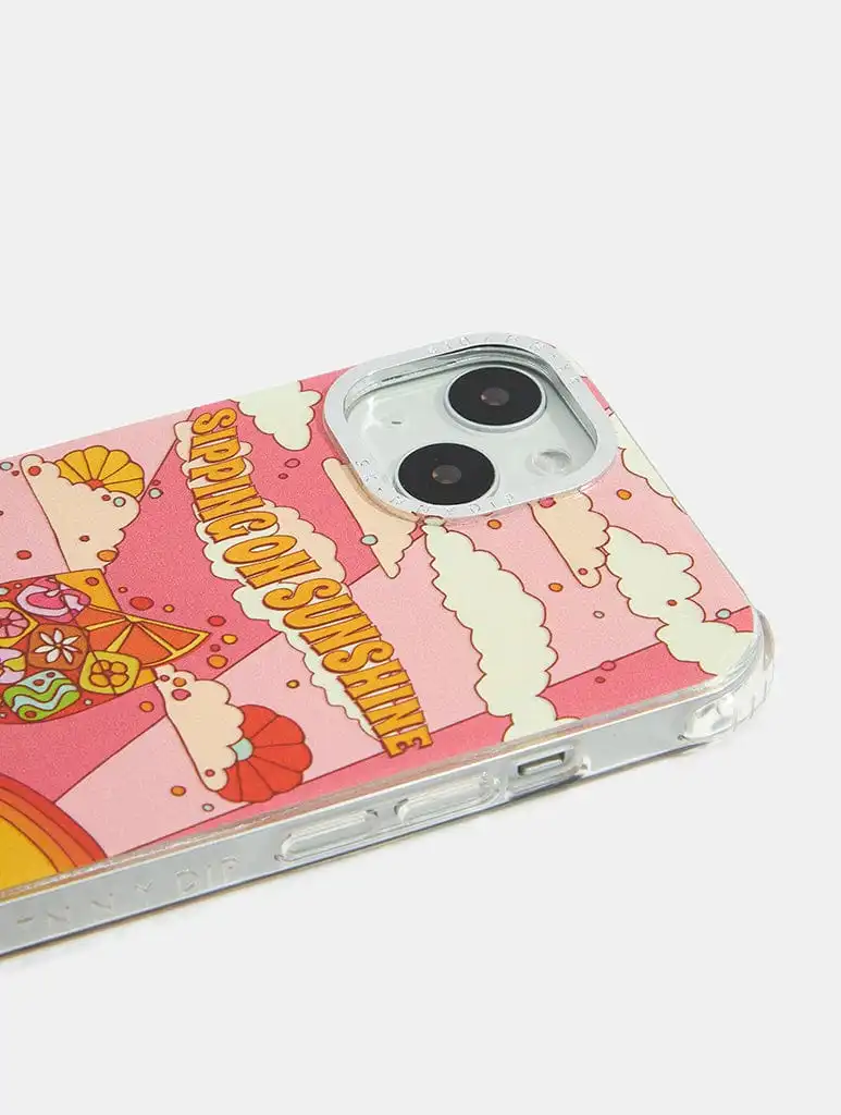 Mojo Valley x Skinnydip Sipping On Sunshine Shock iPhone Case