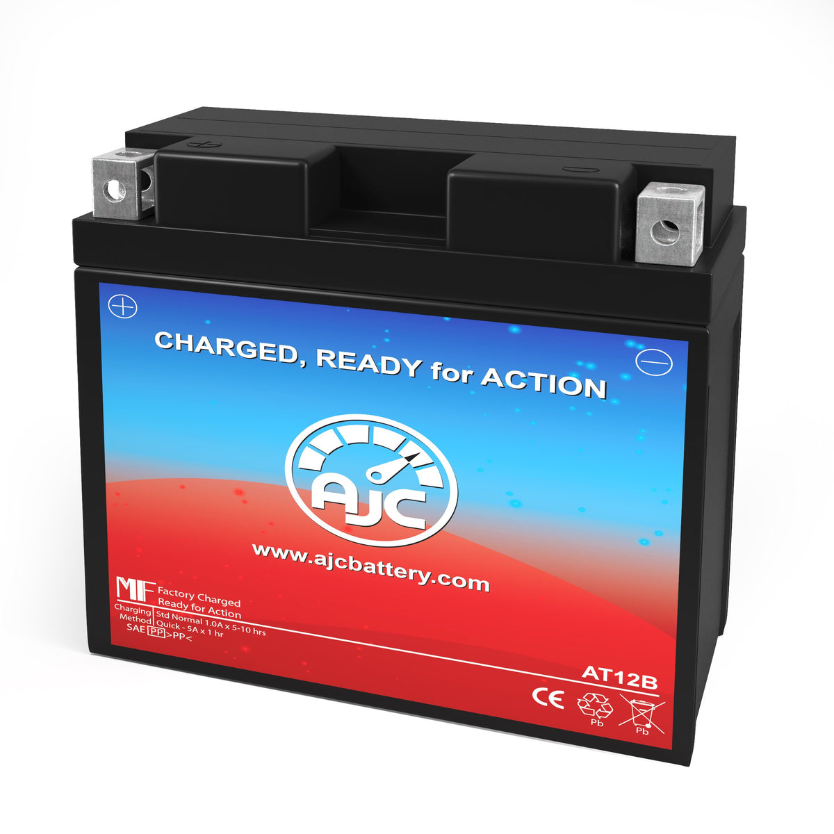 AJC AT12B Powersports Replacement Battery BatteryClerkcom Powersports