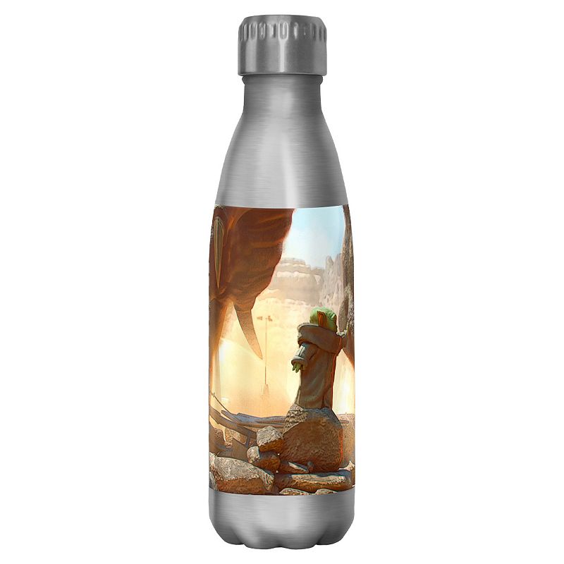 The Book Of Boba Fett Baby Yoda 17-oz. Stainless Steel Water Bottle