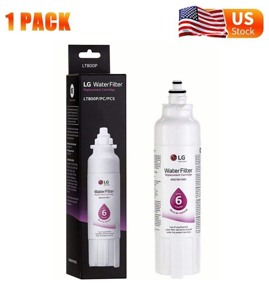 2 Pack LG LT800P Refrigerator Water Filter Replacement for LSXS26326S 46 9490   Contemporary   Outdoor Pots And Planters   by Avass  Houzz