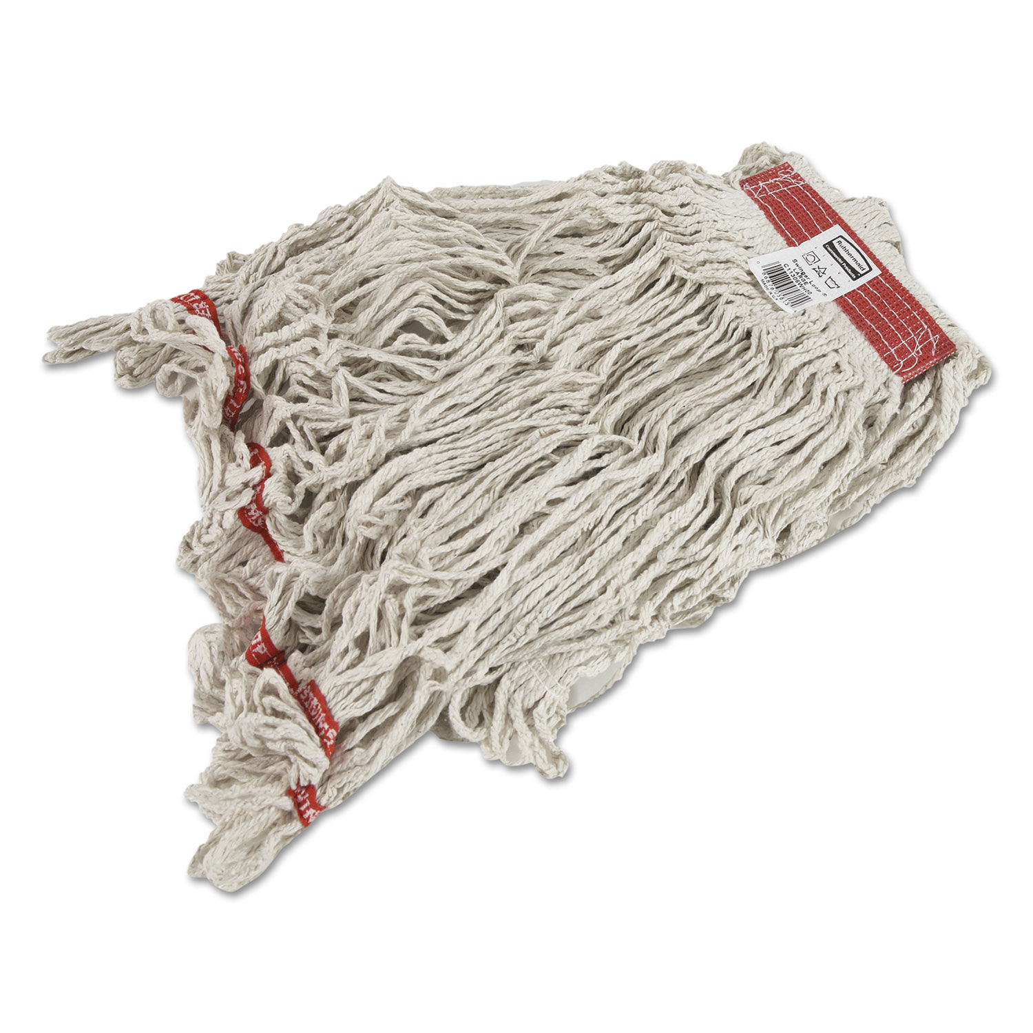 Swinger Loop Wet Mop Heads by Rubbermaidandreg; Commercial RCPC113WHI