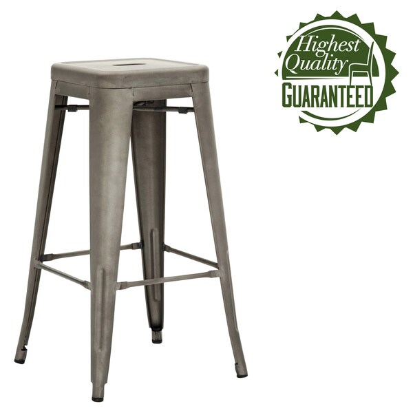 Carbon Loft Raven Stackable Metal Bar Stool