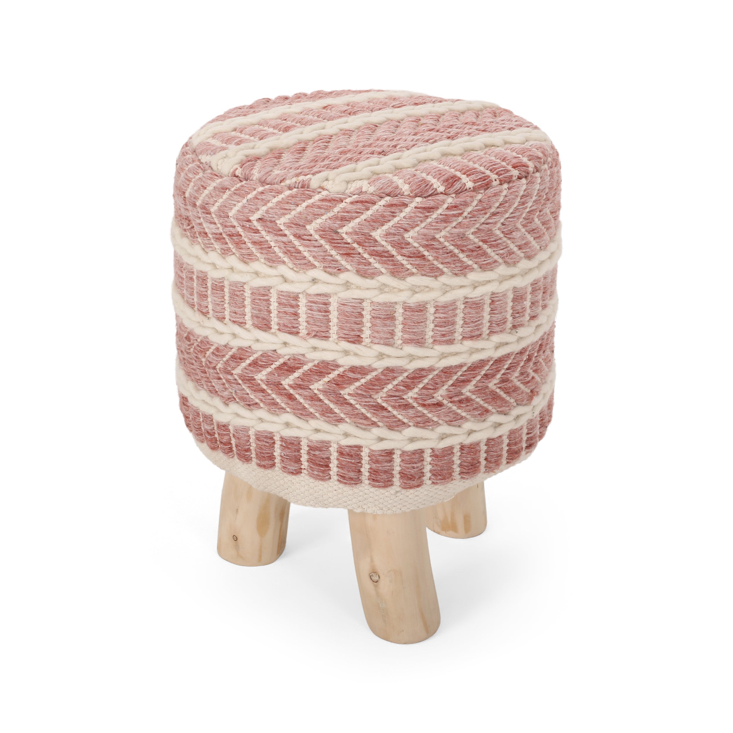 Laureline Handcrafted Boho Fabric Stool